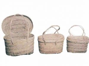 Trabajos artesanos esparto
